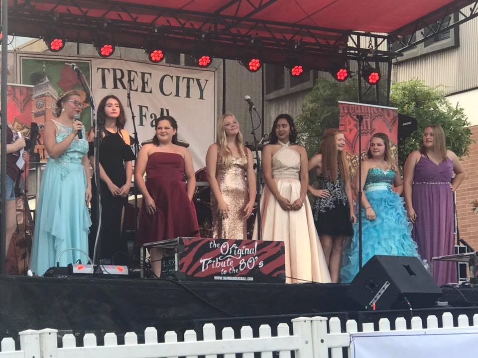 Junior Miss Tree City Tree City Fall Festival